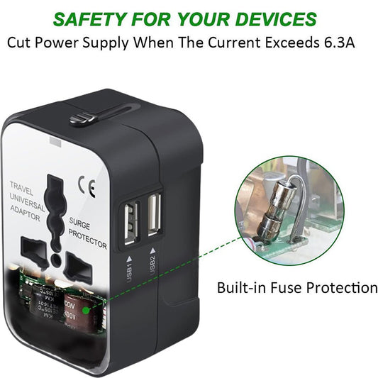 All In One Universal Travel Adapter